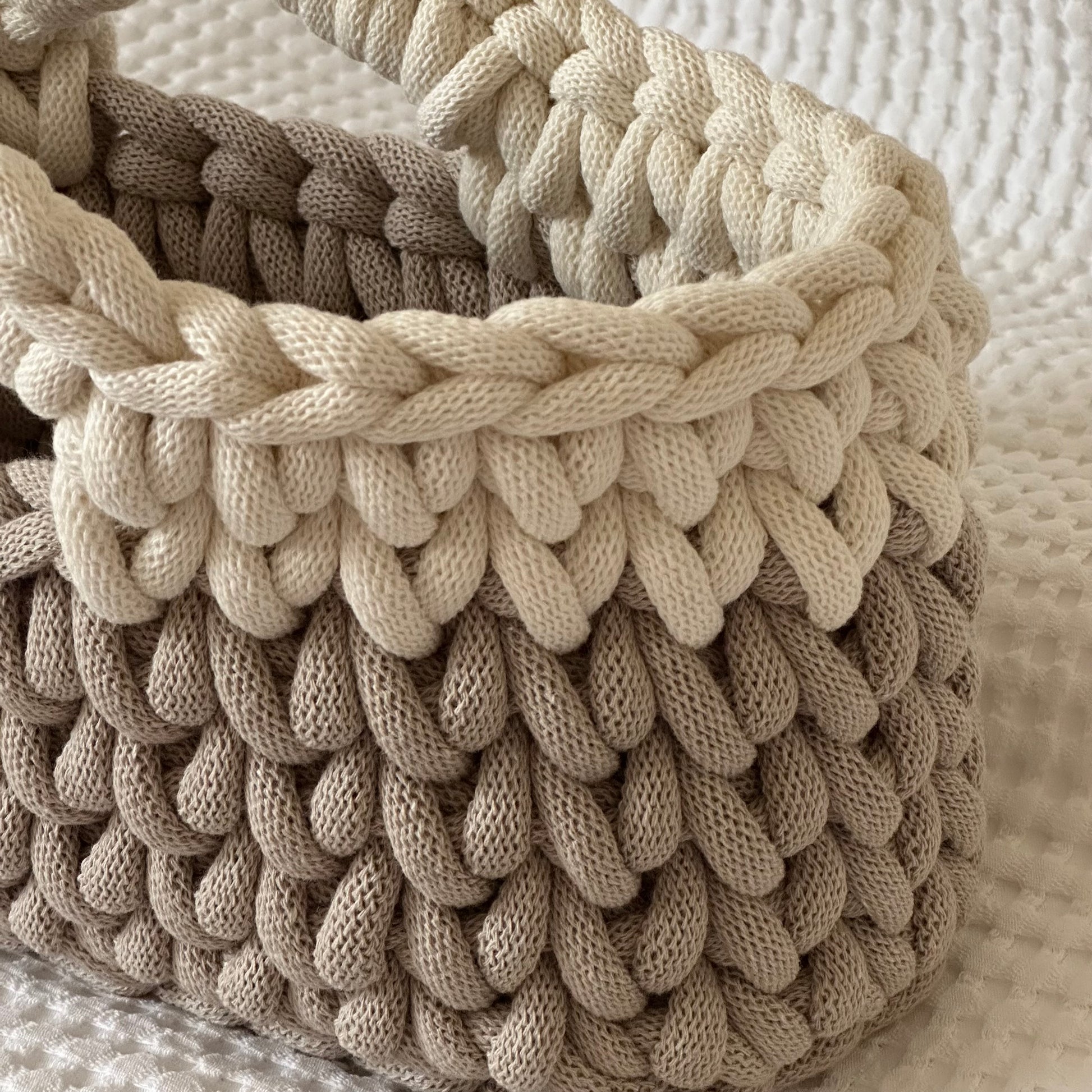 Crochet Nappy Caddy
