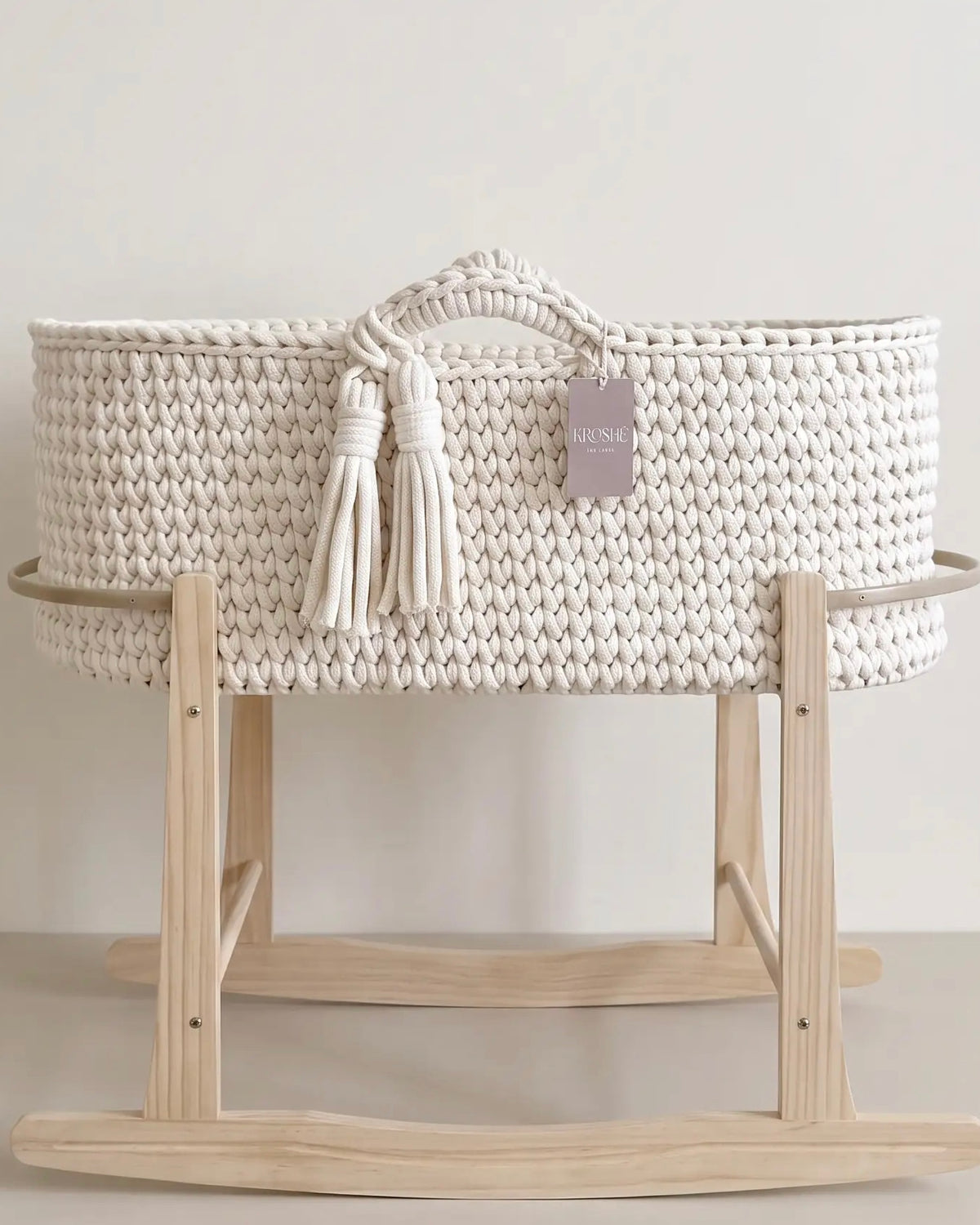 Non-Hooded Crochet Moses Baskets