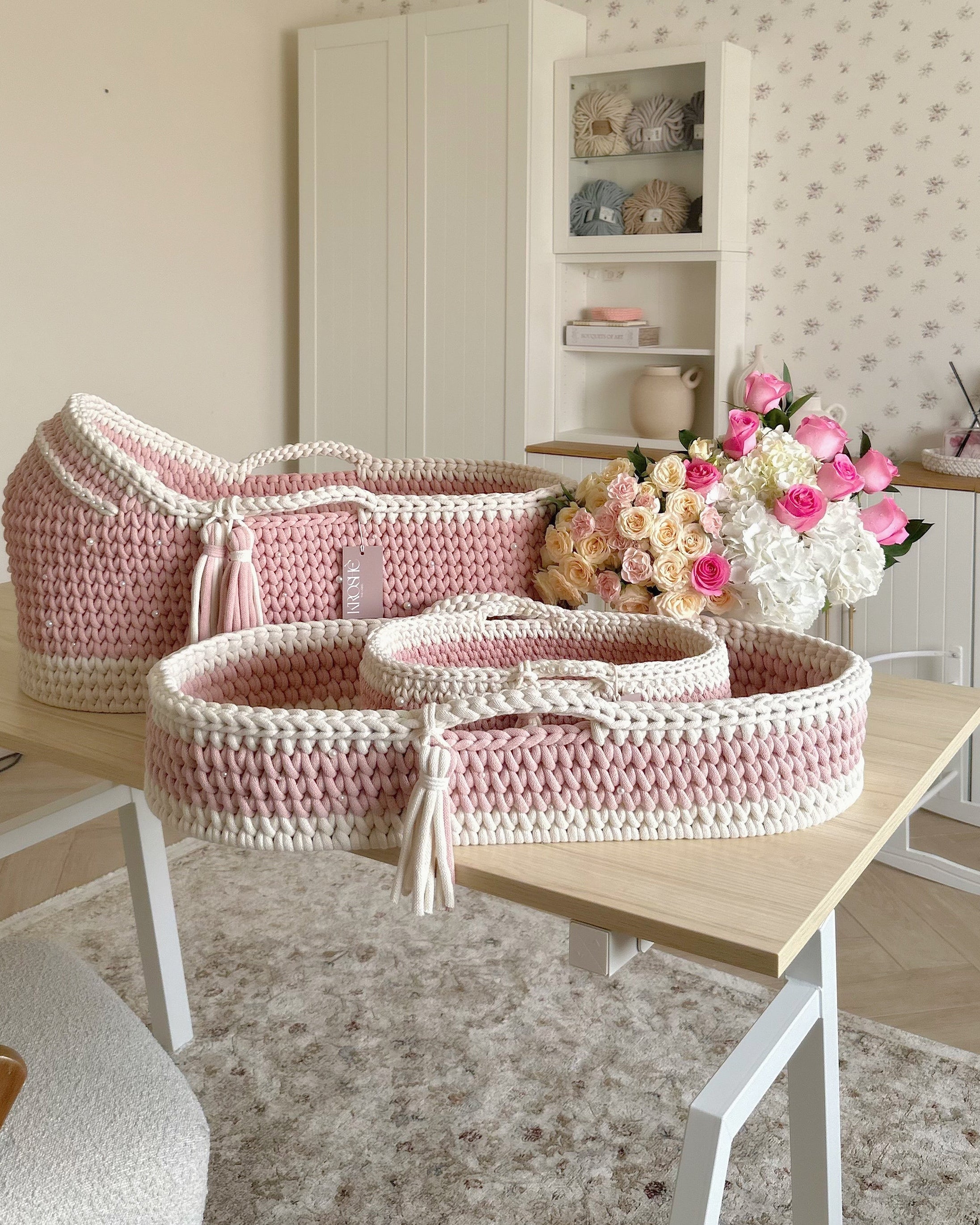 The Pearl Bundle | Natural White & Pastel Pink