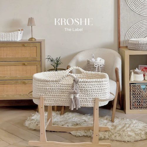 Crochet Moses basket