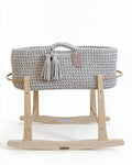 Moses basket - Light grey