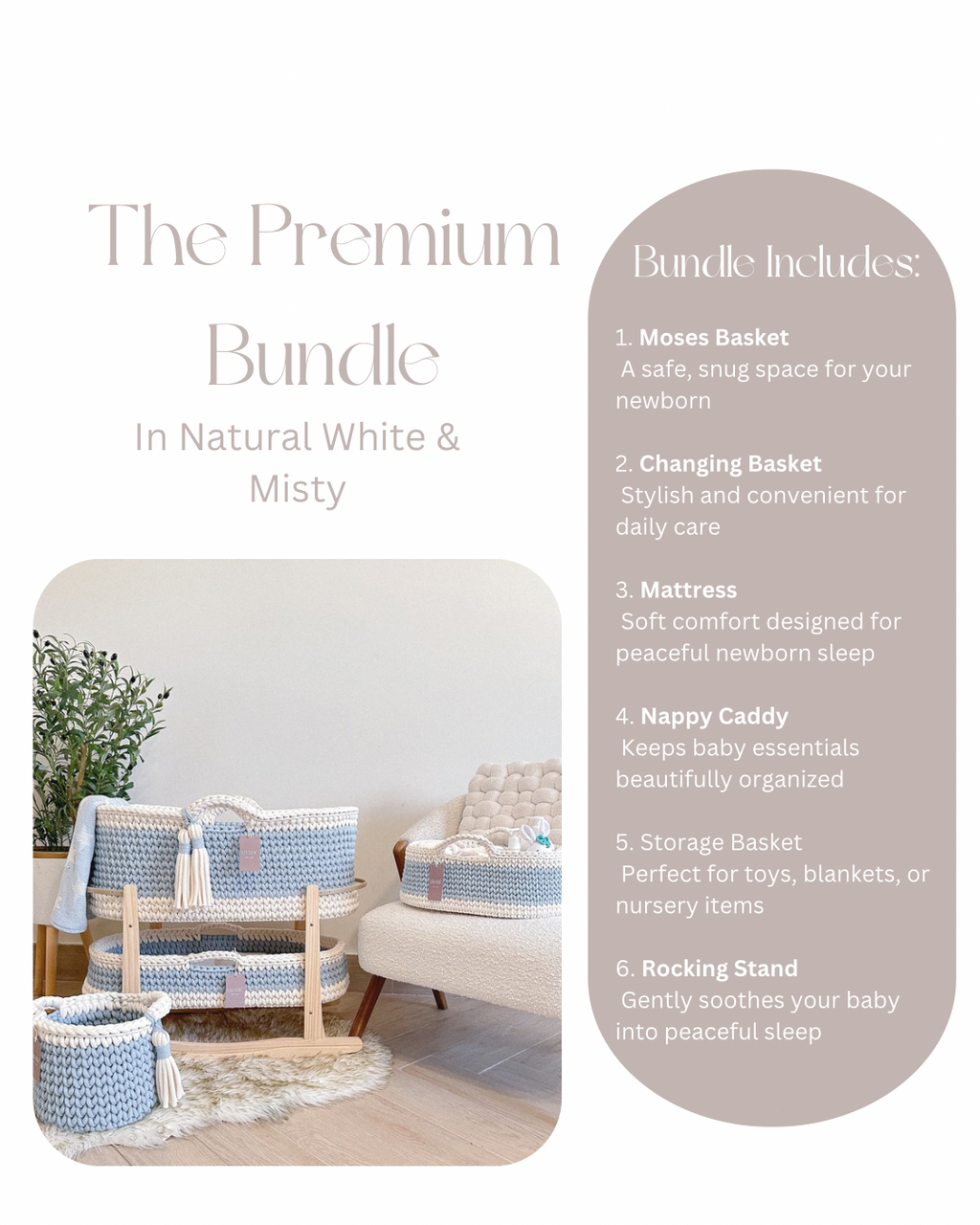 The Premium Bundle | Misty & Natural White