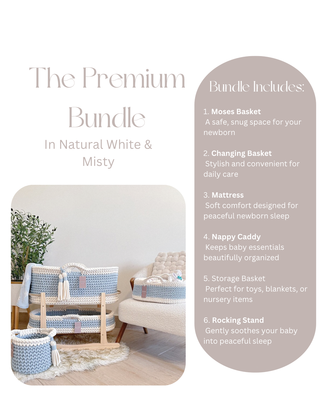 The Premium Bundle - Misty & Natural White