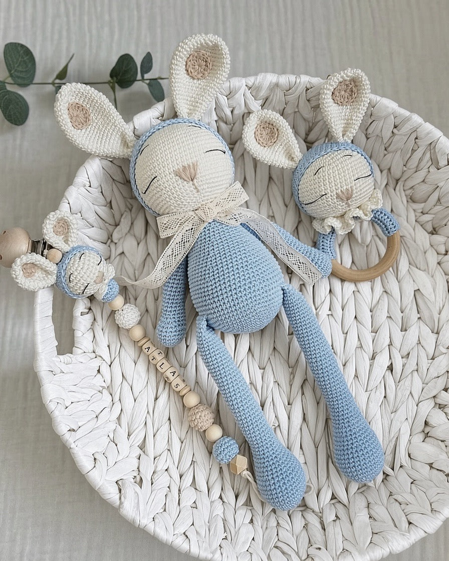 Bunny Baby Gift Set | blue color