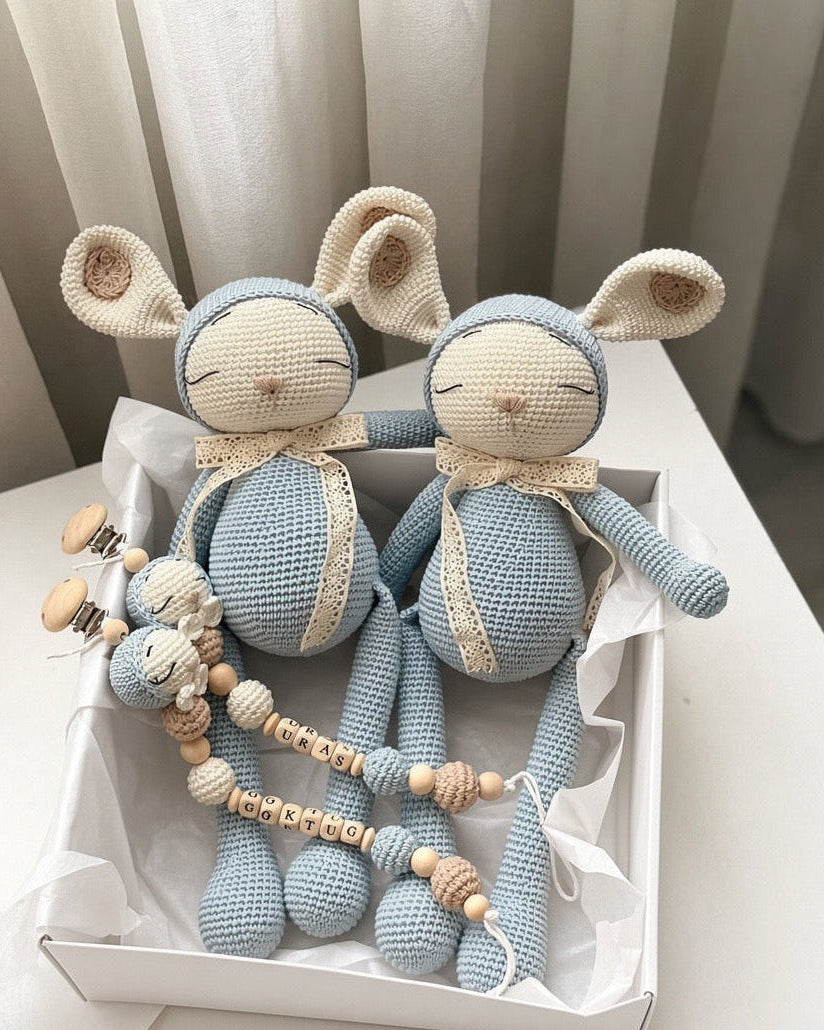Bunny Baby Gift Set | blue color