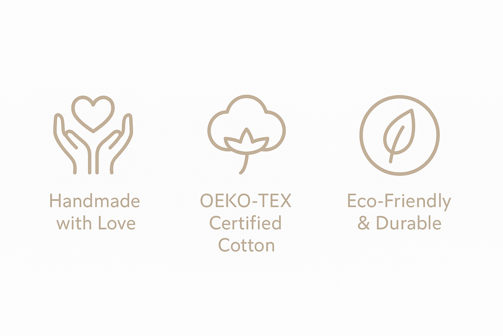 Moses Basket | Off White & Warm Biege