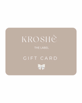 Kroshè The Label Gift Card