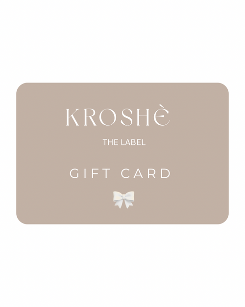 Kroshè The Label Gift Card