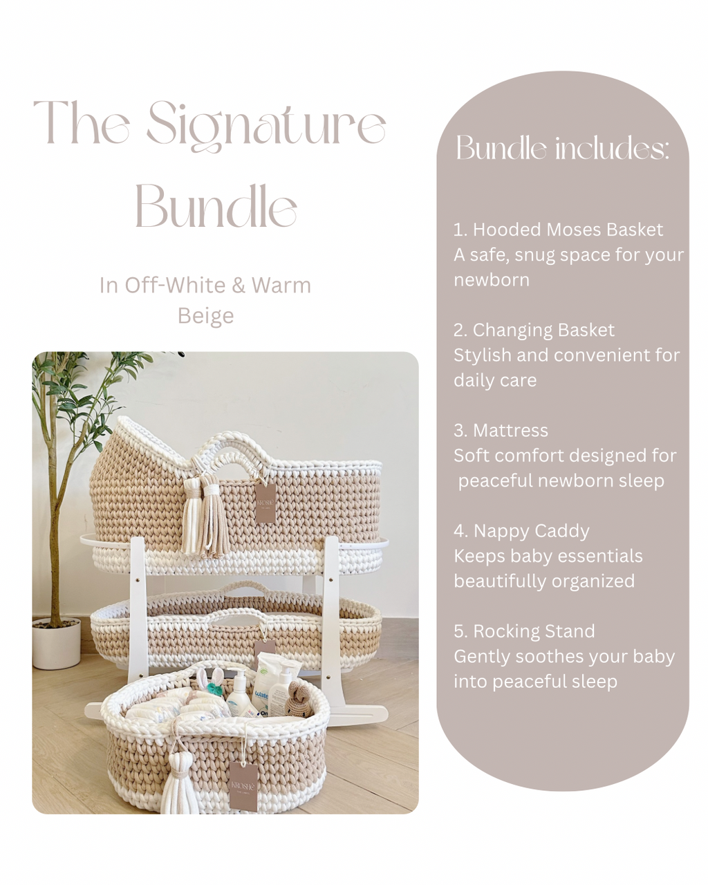 The Signature Bundle | Off-White & Warm Beige