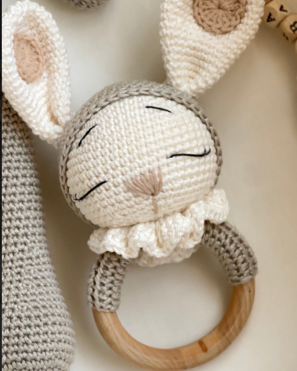 Bunny Baby Gift Set | stone color