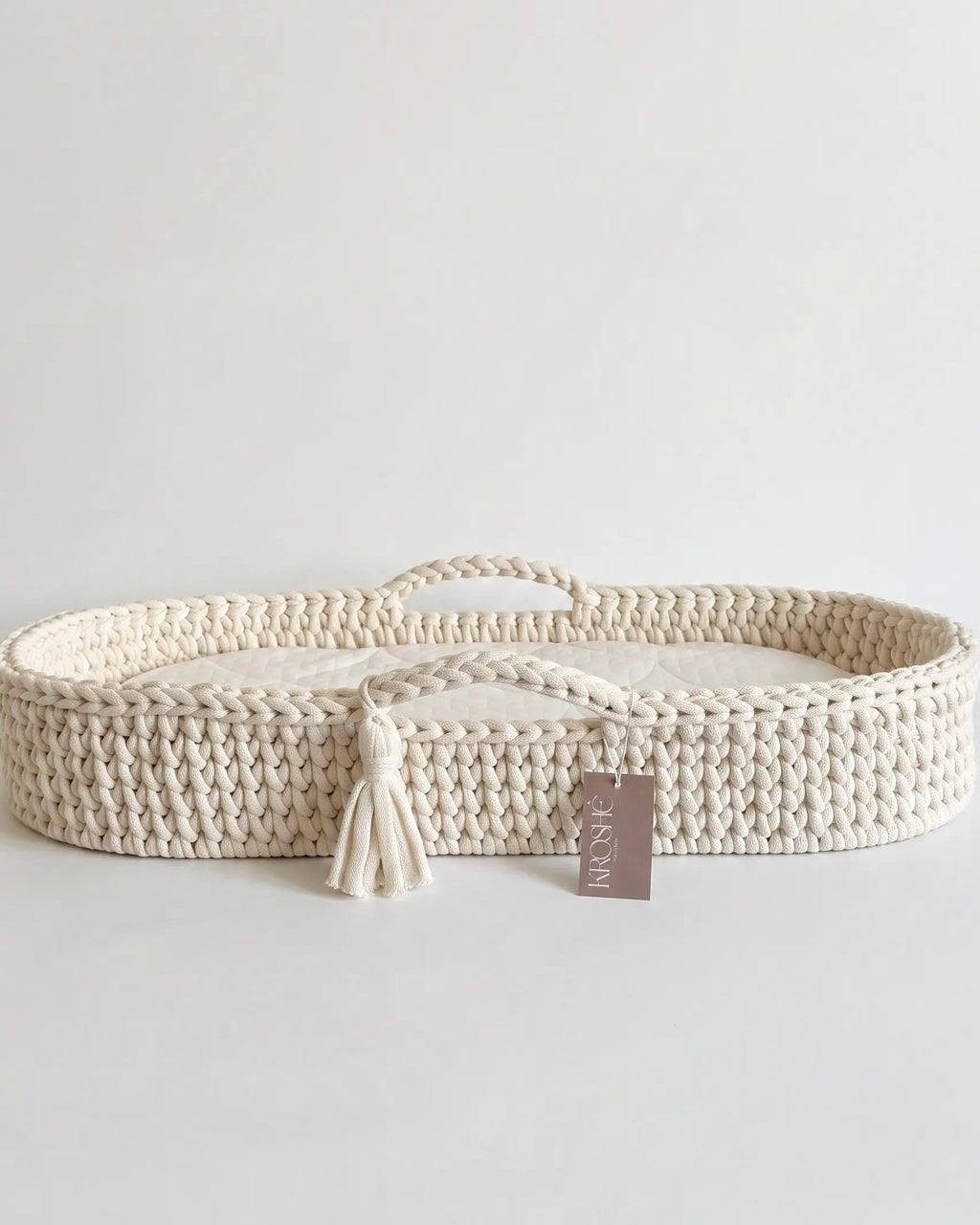 Changing Basket - Natural White