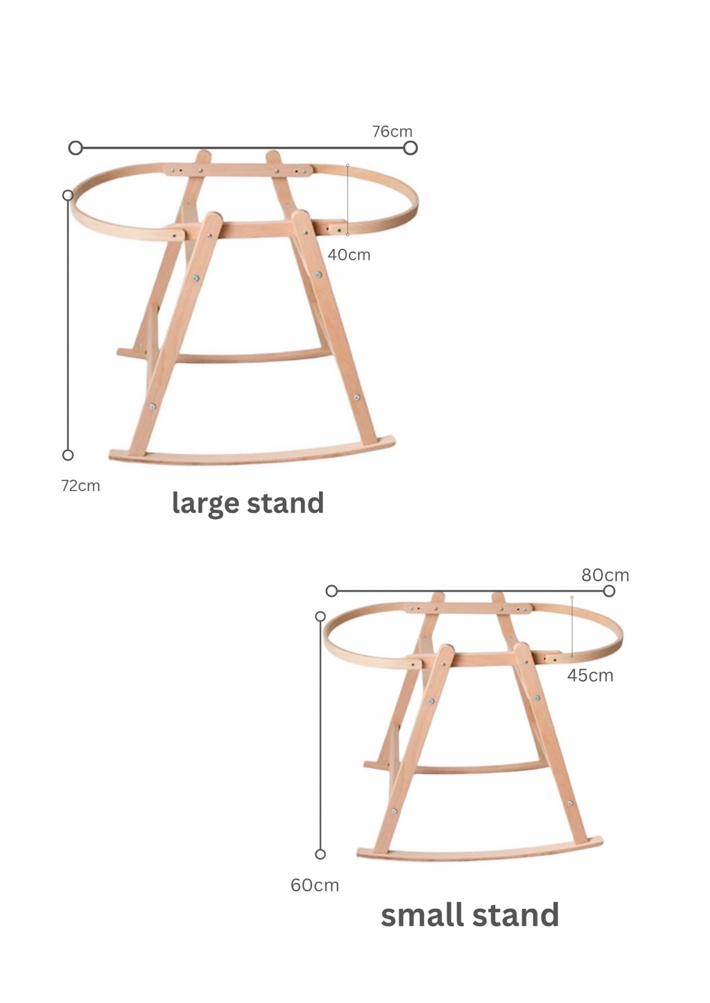 Rocking stand colors