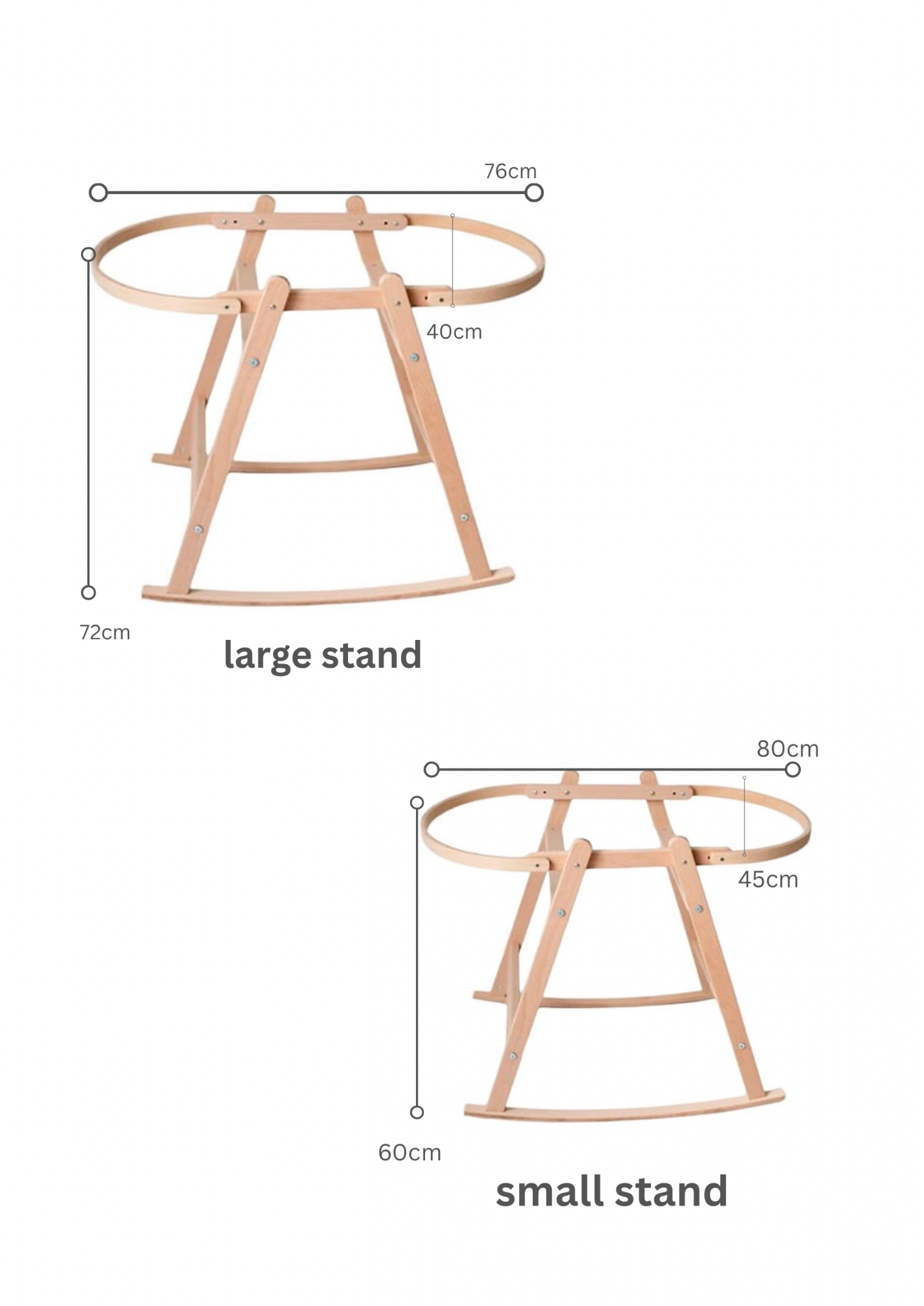 Rocking stand colors