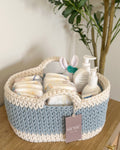 Nappy Caddy - Natural White & Misty
