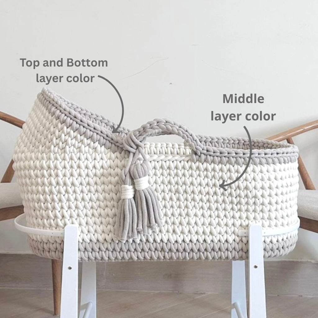 Hooded Moses Basket Customization