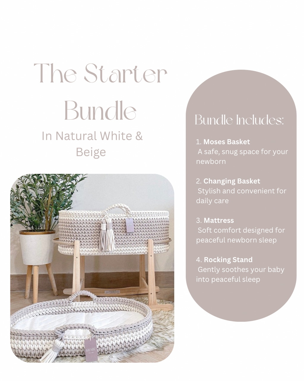 The Starter Bundle | Natural White & Beige