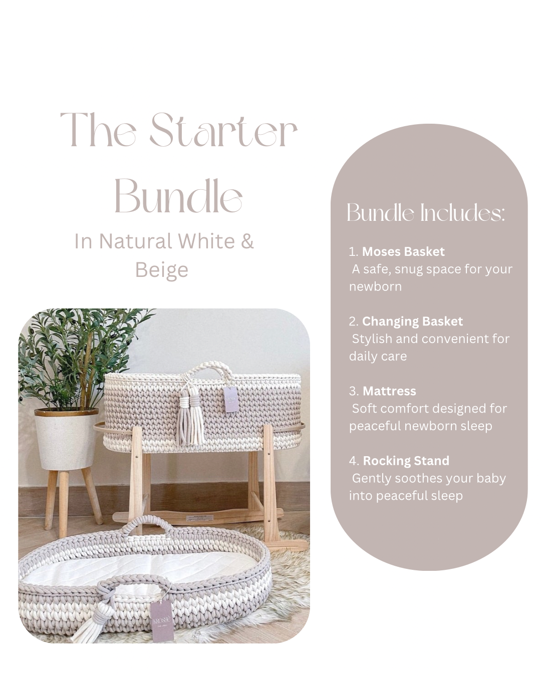 The Starter Bundle - Natural White & Beige