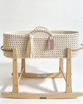 Little Moses Basket - Natural white