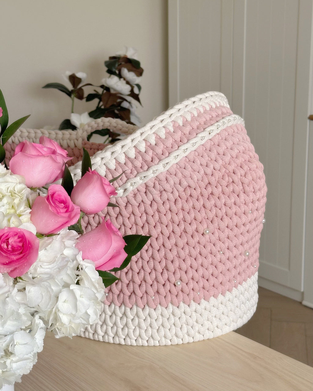 The Pearl Bundle | Natural White & Pastel Pink