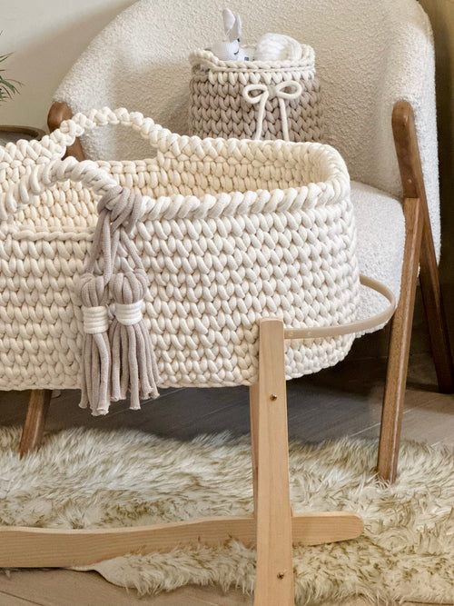 Crochet Moses Basket