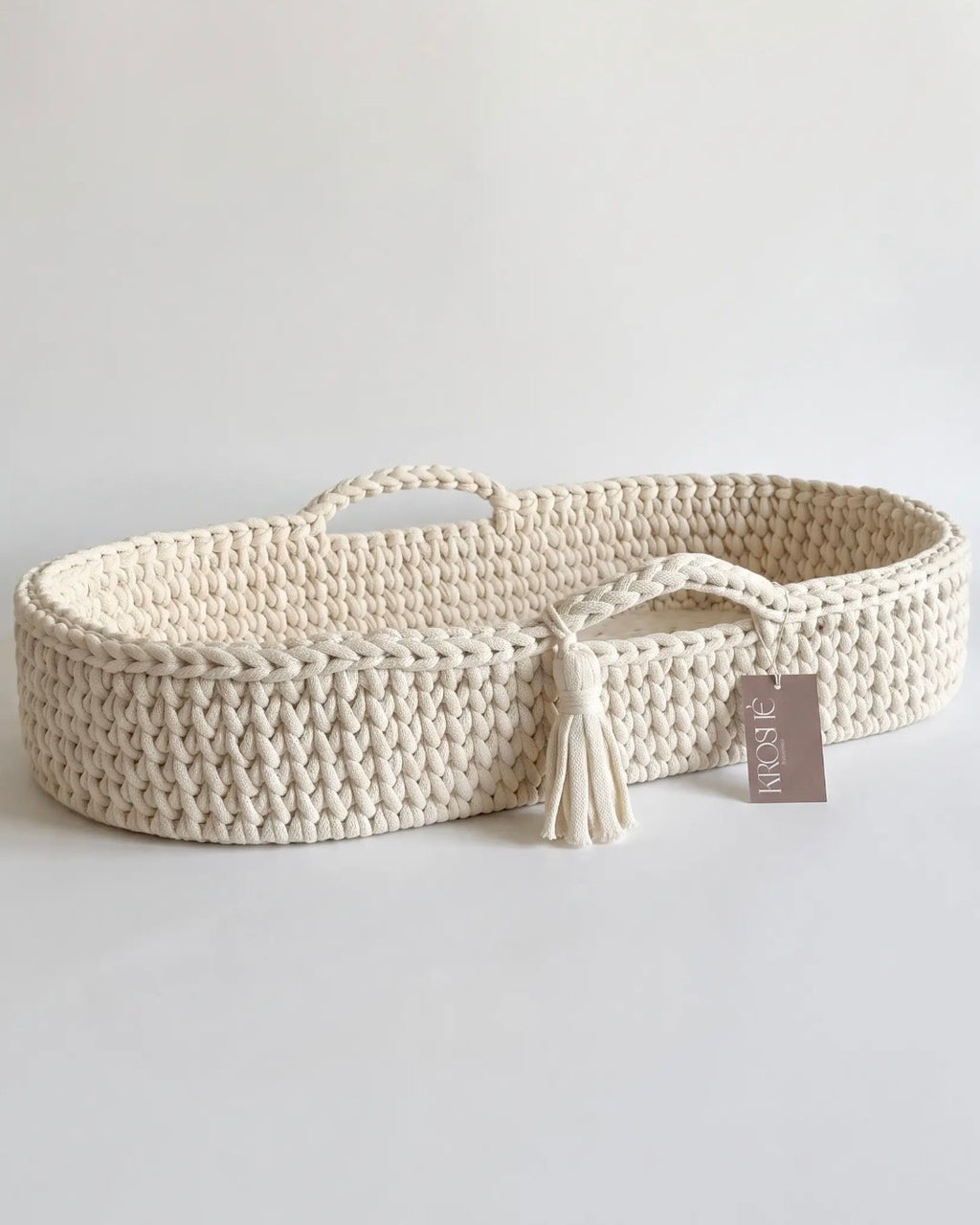 Changing Basket - Natural White