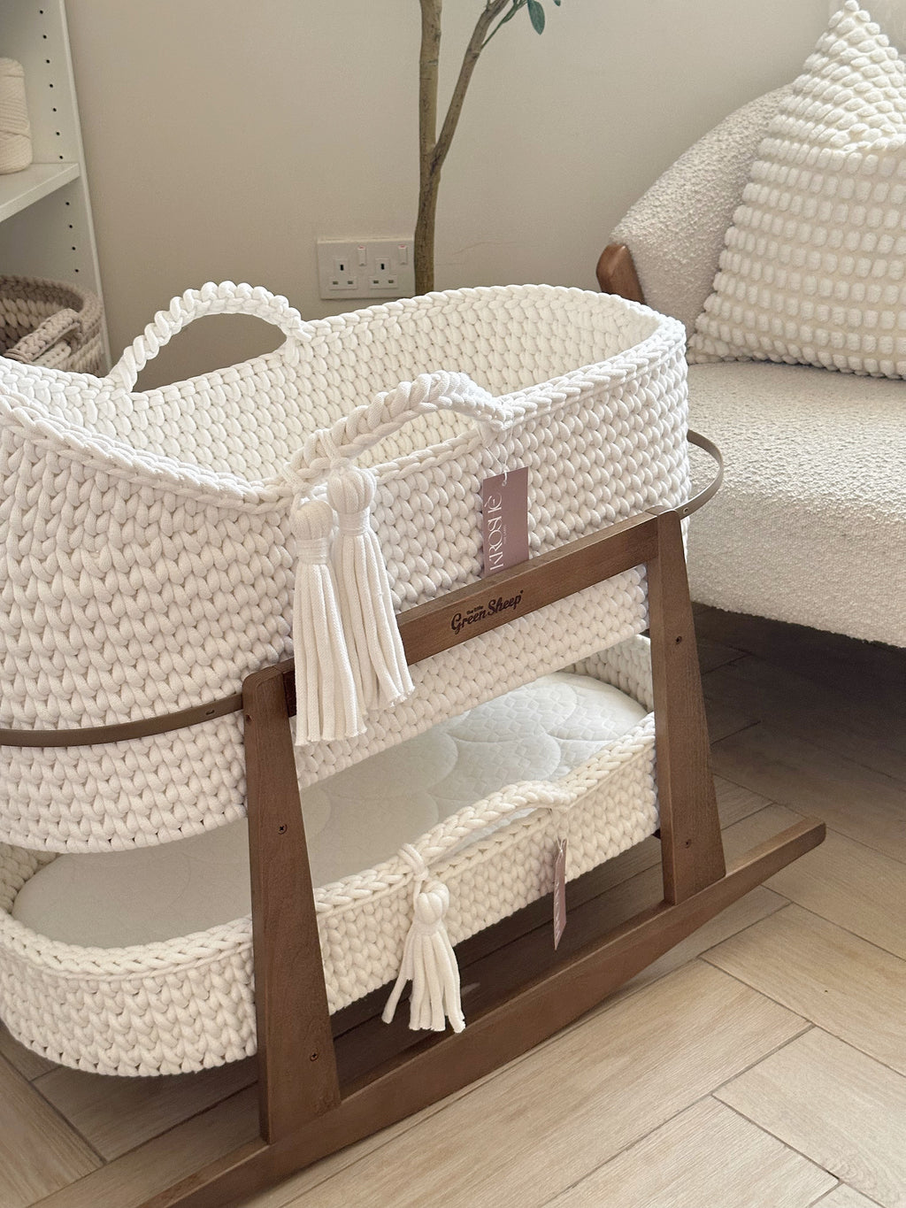 Changing Basket - Off White